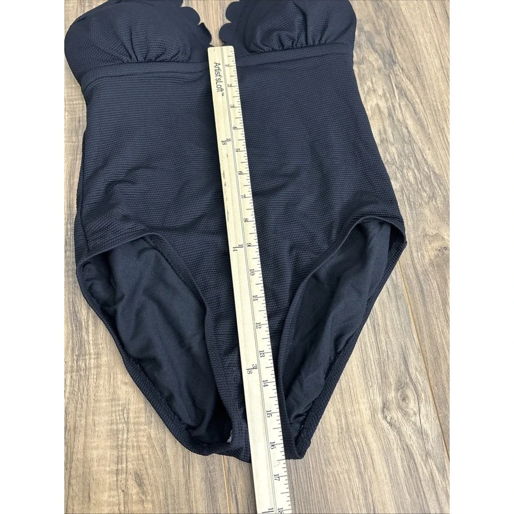 Time And Tru Full Body‎ Swimsuit Women's Small (4/6) Black